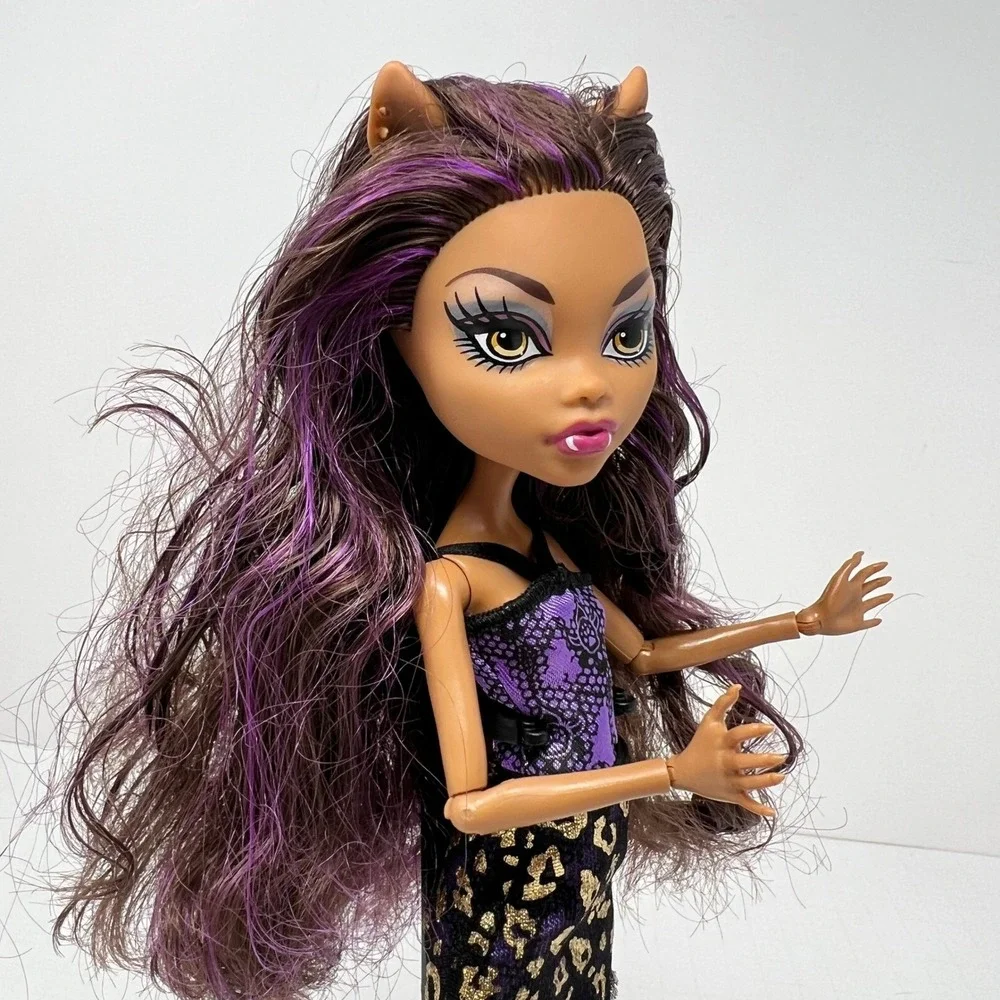 Monster High Clawdeen Wolf Doll Scaris City Of‎ Frights 2008 Goth Werewolf Girl